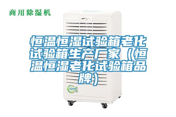 恒溫恒濕試驗(yàn)箱老化試驗(yàn)箱生產(chǎn)廠家(恒溫恒濕老化試驗(yàn)箱品牌)