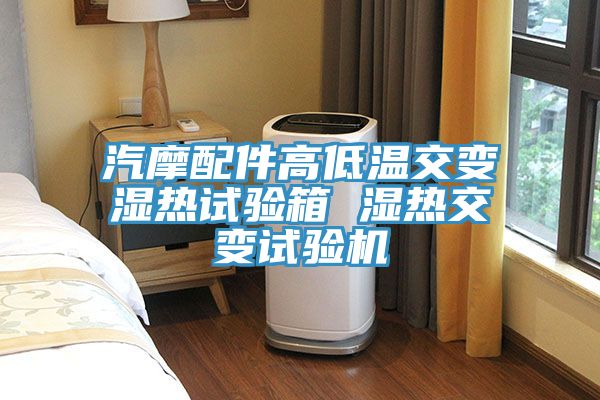 汽摩配件高低溫交變濕熱試驗箱 濕熱交變試驗機