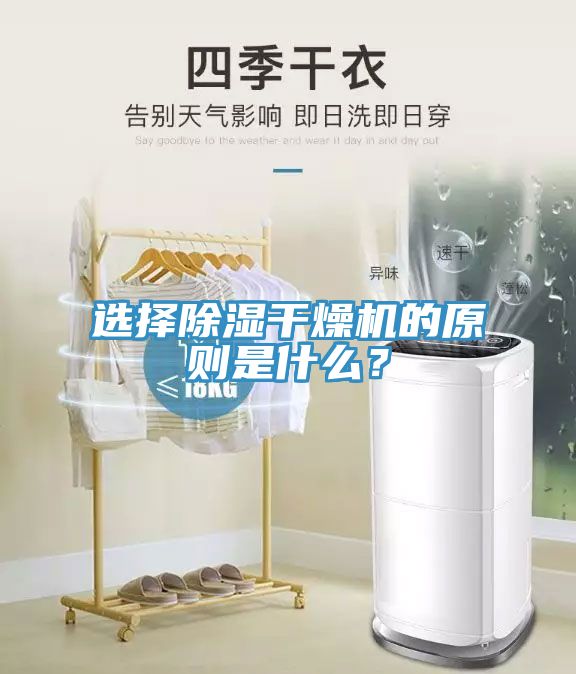 選擇除濕干燥機的原則是什么？