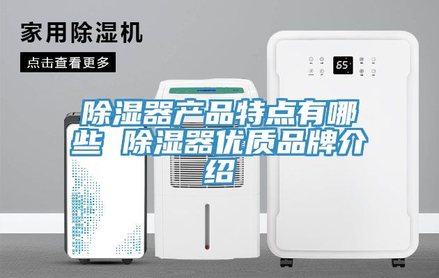 除濕器產品特點有哪些 除濕器優質品牌介紹