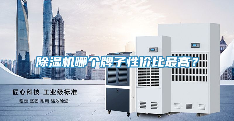除濕機哪個牌子性價比最高？