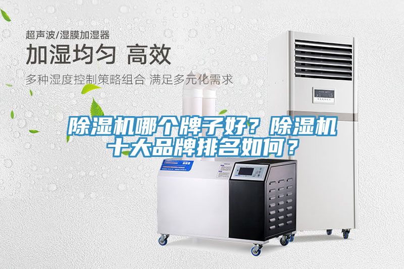 除濕機哪個牌子好？除濕機十大品牌排名如何？
