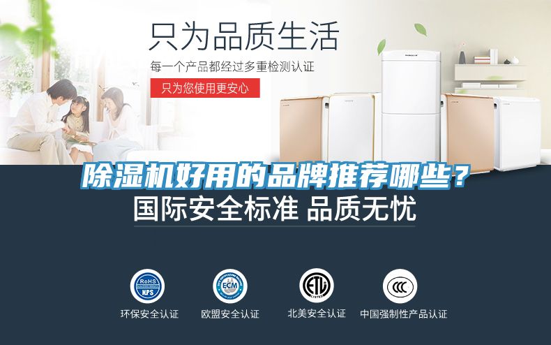 除濕機好用的品牌推薦哪些？