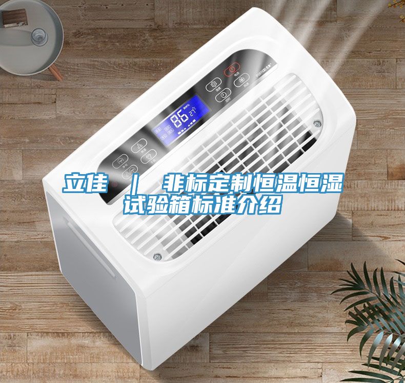 立佳 ｜ 非標(biāo)定制恒溫恒濕試驗箱標(biāo)準(zhǔn)介紹