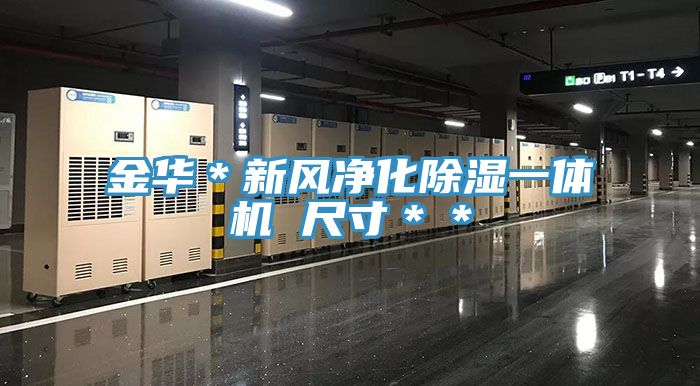 金華*新風凈化除濕一體機 尺寸**