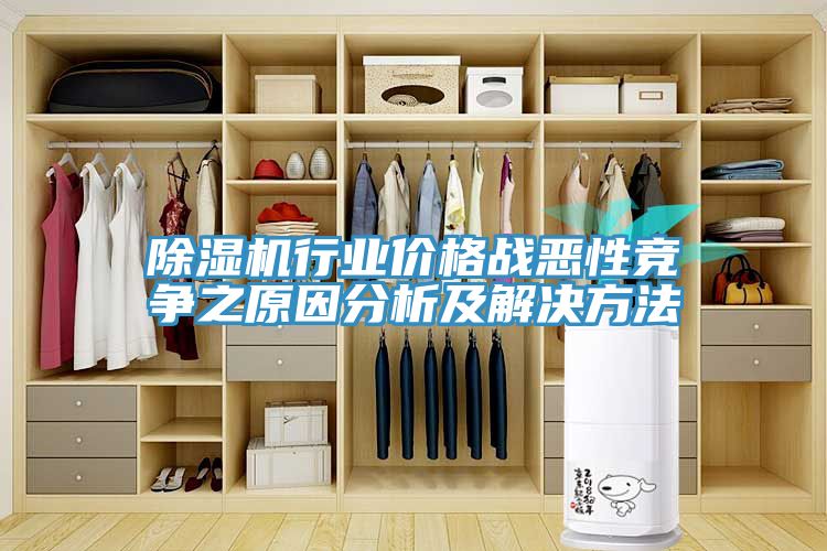 除濕機行業價格戰惡性競爭之原因分析及解決方法