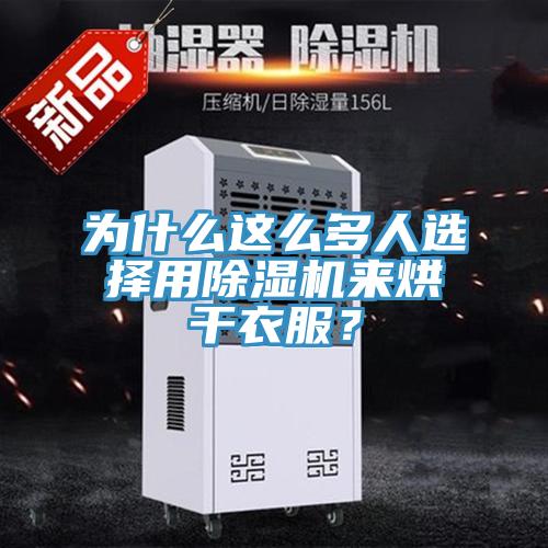 為什么這么多人選擇用除濕機來烘干衣服？